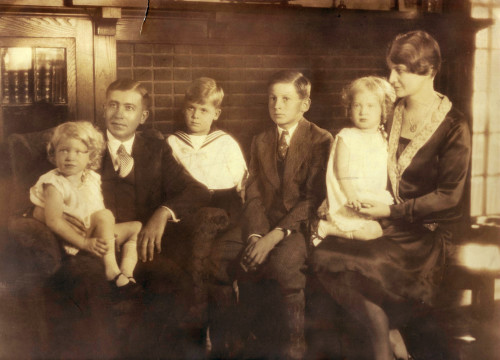 Family Photo after levels adjustment